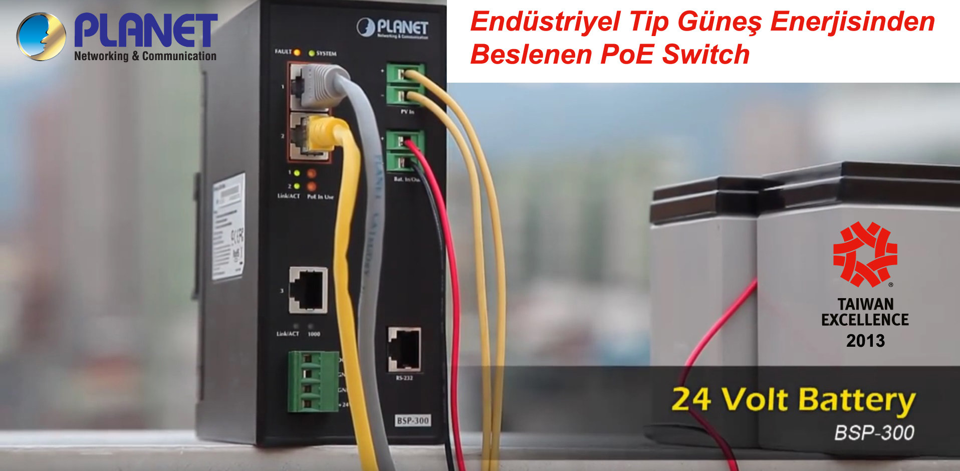 Planet PL-BSP-300 Endüstriyel Tip Güneş Enerjisinden Beslenen Yönetilebilir PoE Switch - görsel 12