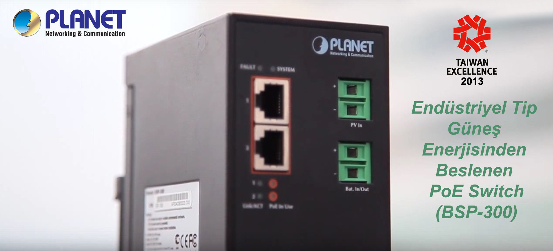 Planet PL-BSP-300 Endüstriyel Tip Güneş Enerjisinden Beslenen Yönetilebilir PoE Switch - görsel 9