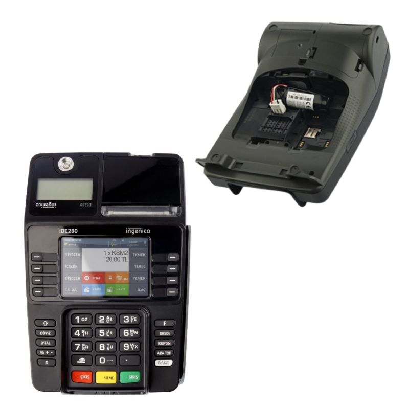 İngenico İde 280 Pos Arka Kapak
