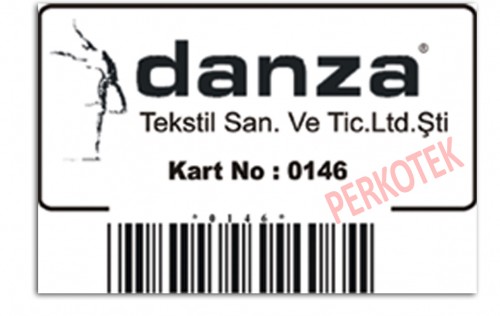 Barkodlu Logo ve Seri Numaralı Personel Takip Kartı (10 lu paket) - görsel 6