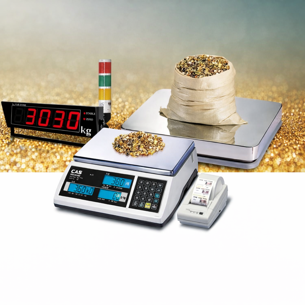 CAS EC-II Sayım Terazisi 30 Kg 1 Gr - görsel 3