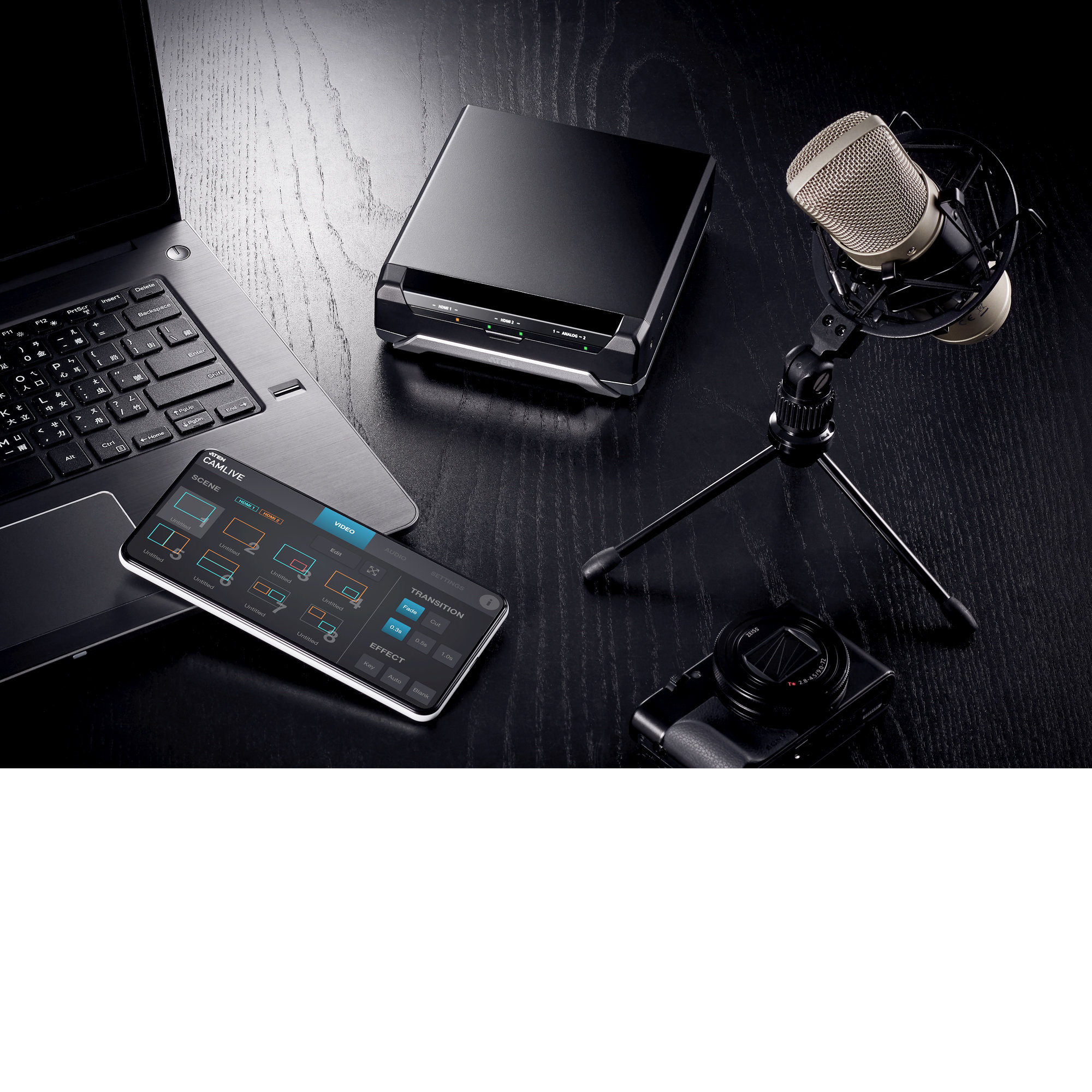 Aten UC3022 CAMLIVE PRO | 4K Video Capture / Switch with Wireless Control - görsel 4