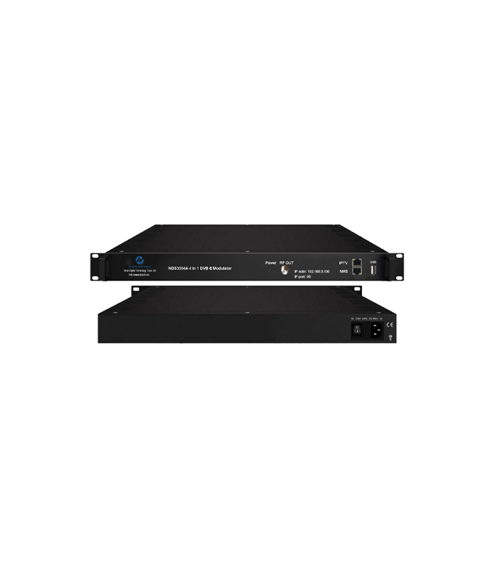 NR01M-4S2X4QC 4 FTA DVBS-2 /4 DVBC QUAM MODÜLATÖR - küçük görsel 1