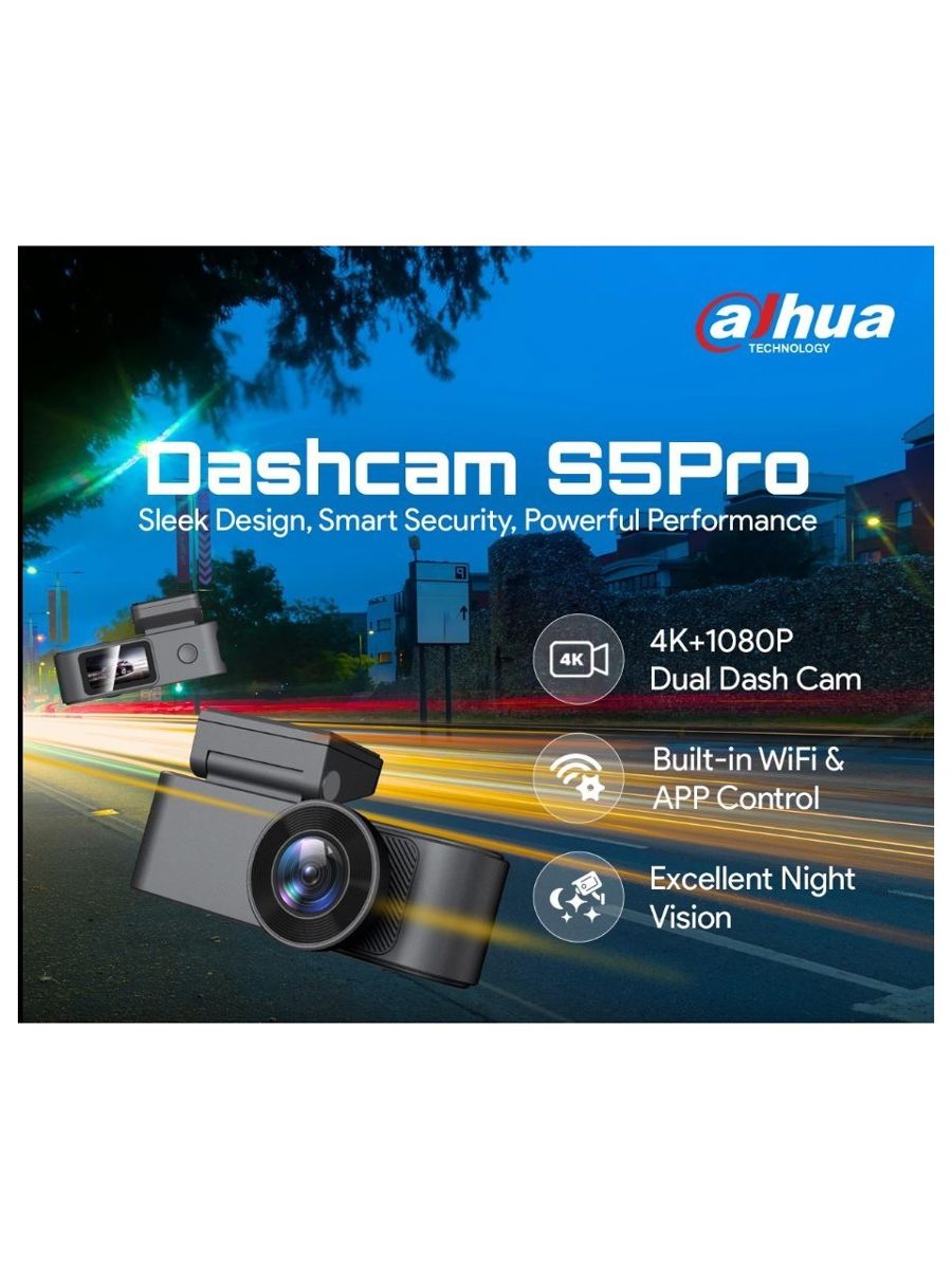 Dahua DHI-DAE-HC5710WV-S5PRO S5 Pro (ARAC ICI KAMERA) Dash Kamera - görsel 6
