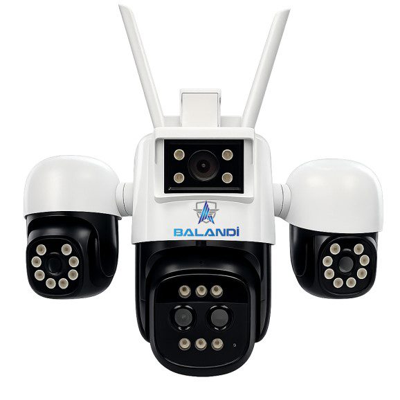 Balandi PRO-9420GIZ 8MP 4 Kamera 4G AOV ESim 3X PTZ Optik HiEasy Solar