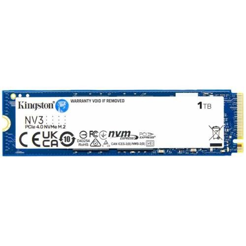 1TB Kingston NVMe PCIe 4.0 M.2 6000-4000 MB/s SNV3S/1000G SSD Disk - görsel 2