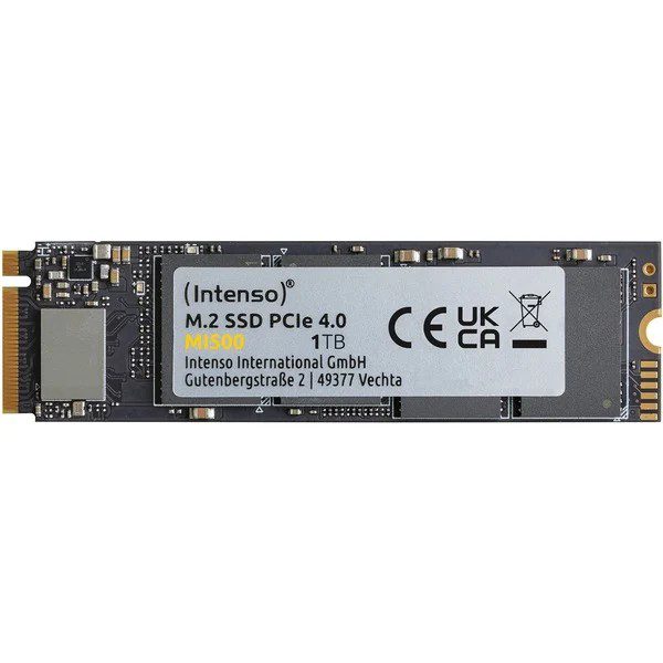 1TB Intenso MI500 Gen.4x4 NVMe 1.4 (3836460) 5300MB-4500MB/s SSD Disk - görsel 2