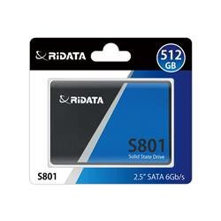 512GB Ridata Sata III S801 Read Up 520MB/s SSD Disk - görsel 2