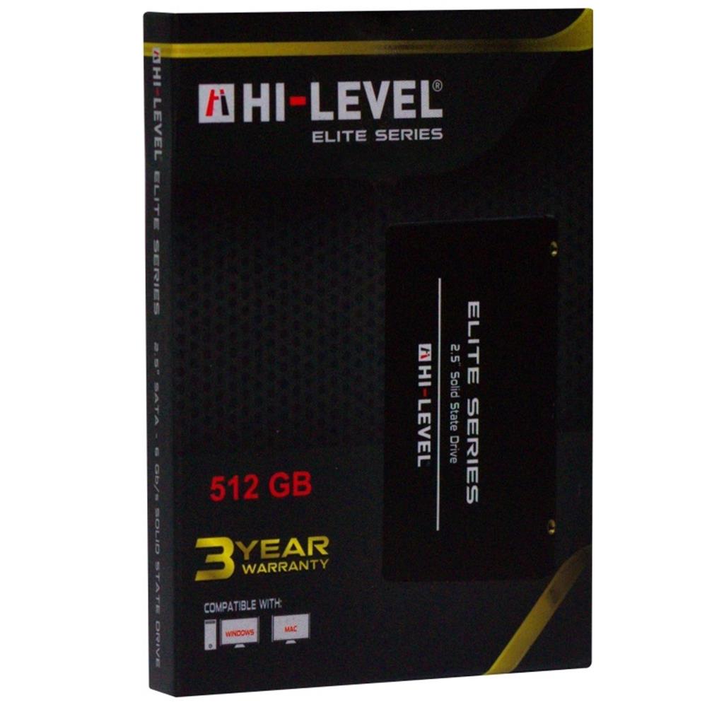 Hi-Level 512GB Elite HLV-SSD30ELT/512G 560/540MB/s 2.5" SATA3 Kızaksız SSD Disk