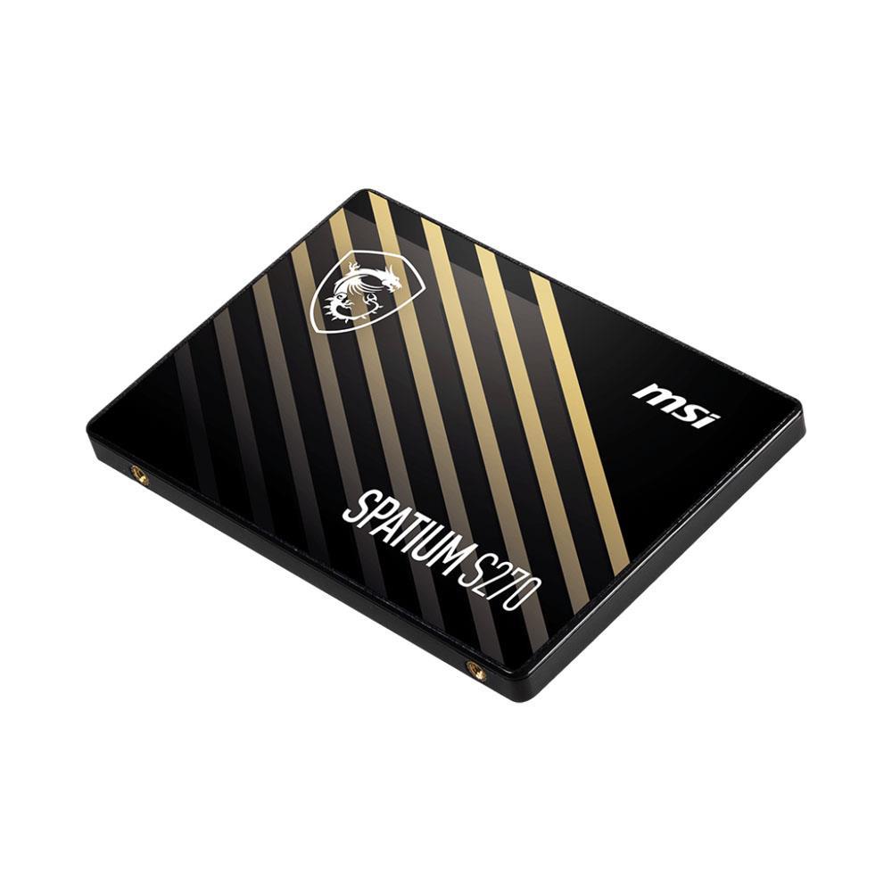 Msi 960GB Spatium S270 SATA 3.0 (500MB Okuma / 450MB Yazma) Ssd Disk - görsel 2