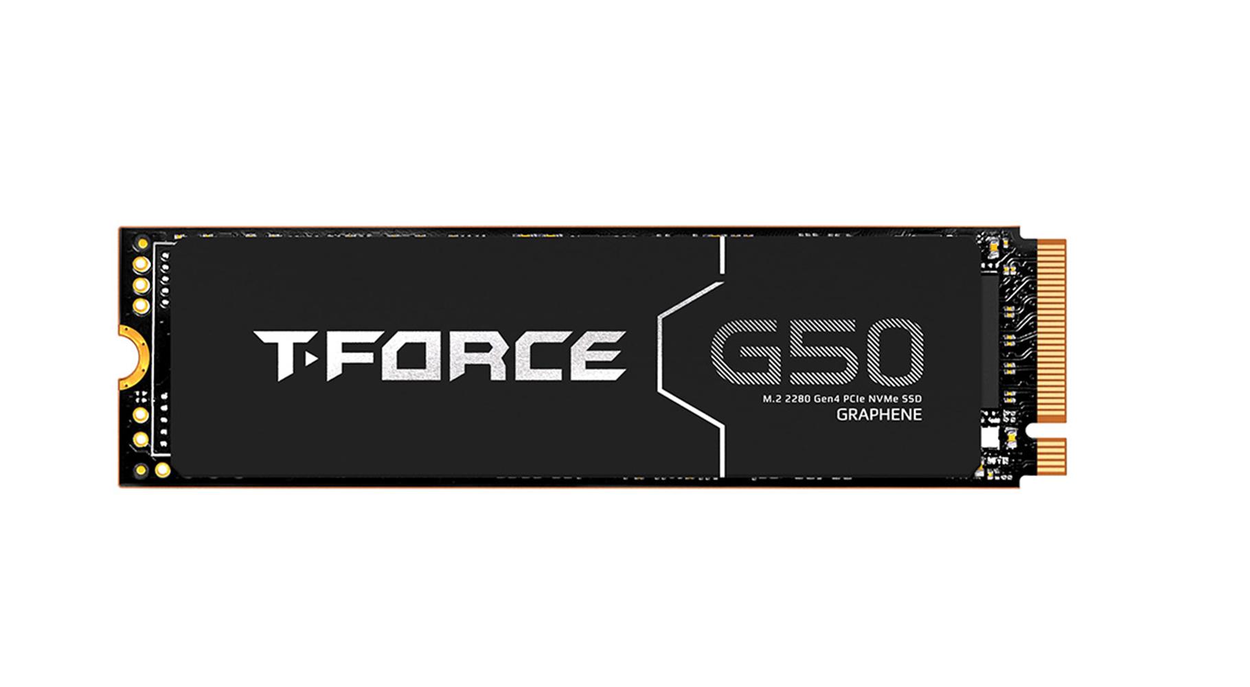 Team 512GB Team T-Force G50 5000/2500MB/s NVMe PCIe Gen4x4 M.2 SSD Disk (TM8FFE512G0C129) - görsel 2