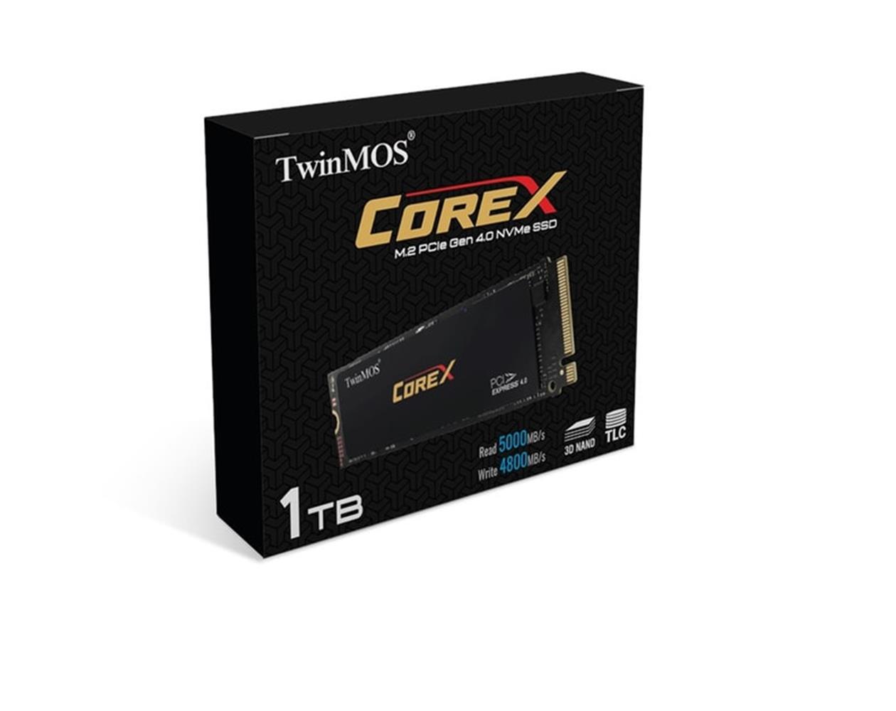 TwinMOS 1TB M.2 NVMe Okuma 5000/ Yazma 4800MB Soğutuculu SSD-NVCX1TBG42280 Ssd Disk