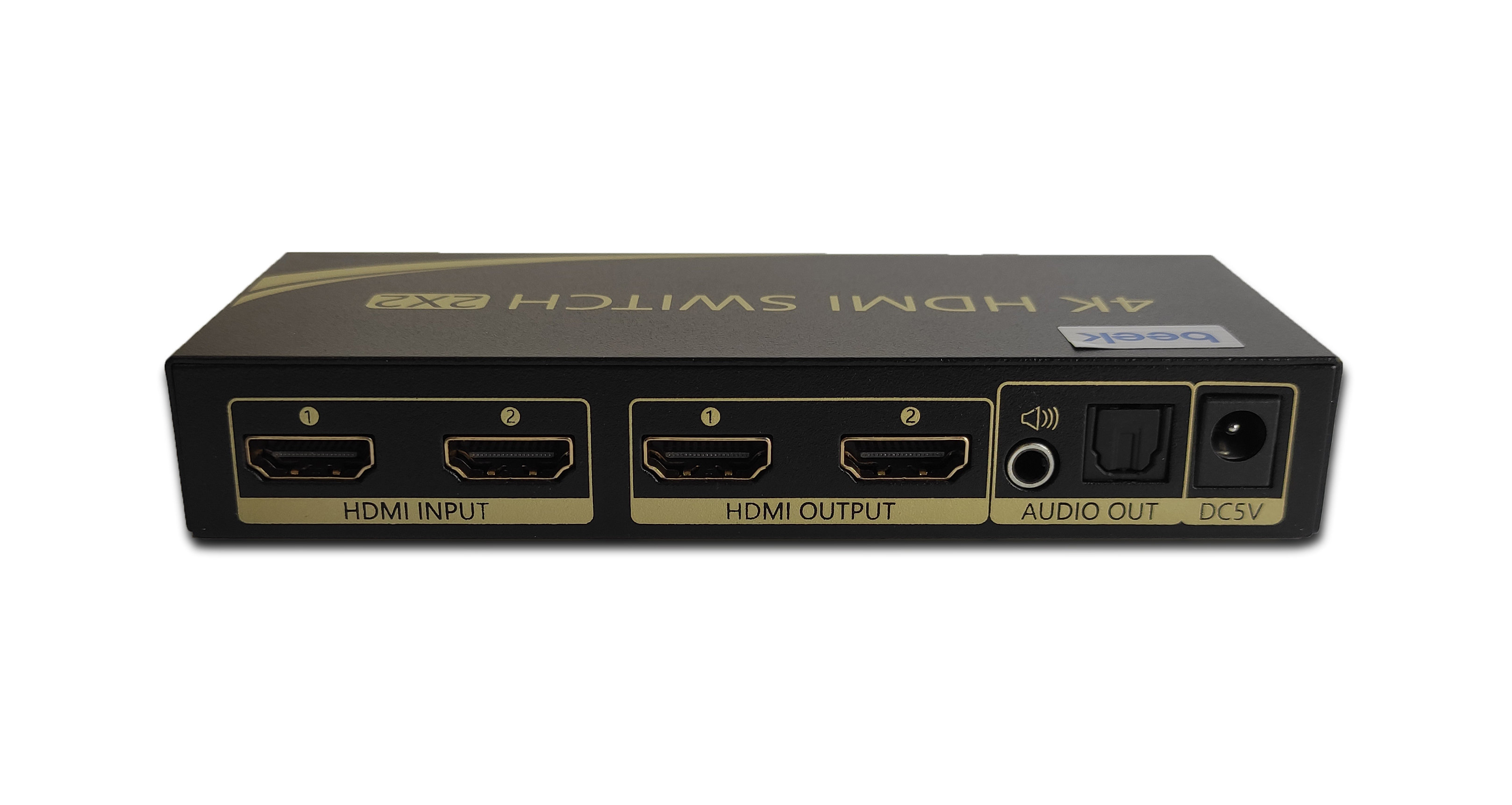 BEEK BS-VM-HA0202 4K HDMI Switch 2x2 - görsel 3