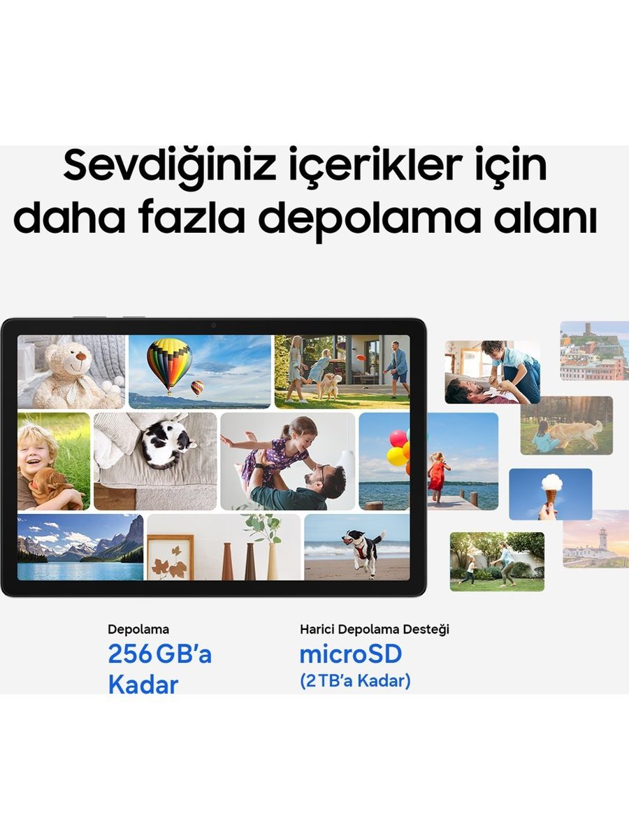 Samsung Galaxy Tab A11 Plus SM-X230 11" 6GB 128GB Android Gümüş Tablet - görsel 6