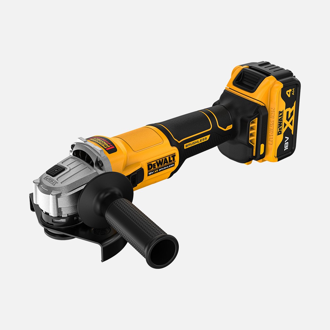 Dewalt DCG407M2T-QW 18V XR Kömürsüz 4Ah Çift Akülü Avuç Taşlama - görsel 3