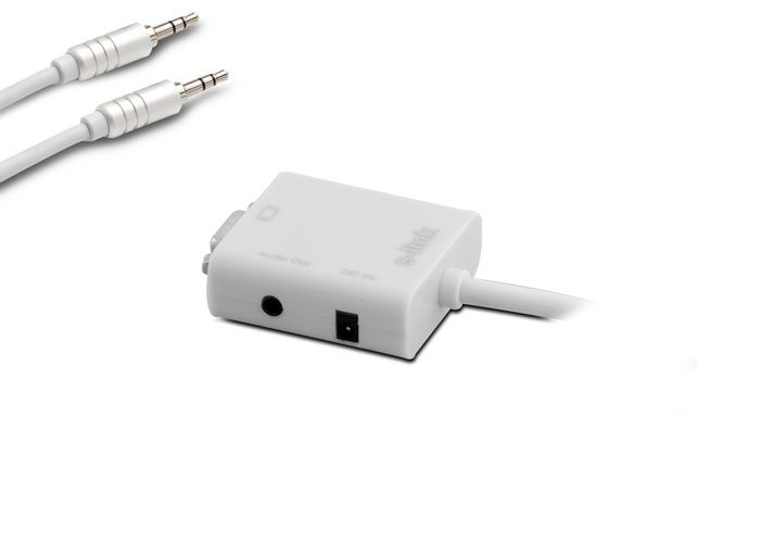 S-link SL-HVS12 Hdmı To Vga+Audıo Çevirici - görsel 2
