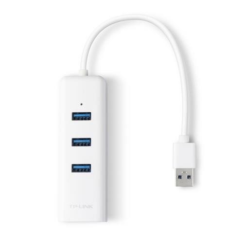 Tp-Link UE330 10/100/1000 Mbps 3.0 USB Ethernet Çevirici + 3 Port USB Çoğaltıcı - görsel 3