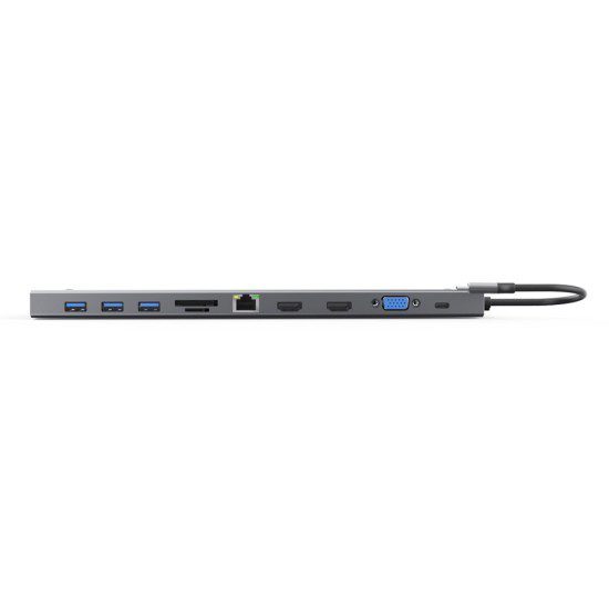 Frisby FA-7722TC USB Type-C 11 Hub In 1 Çoklu Bağlantı Noktası - görsel 2