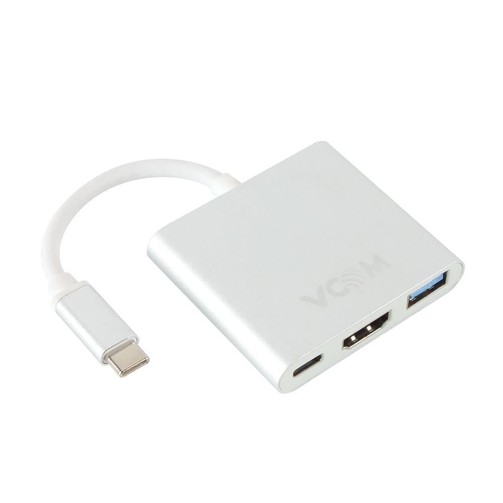 Vcom CU427M Type-C/M To Hdmi/F Usb 3.0/F Type-C/F Çevirici - görsel 2