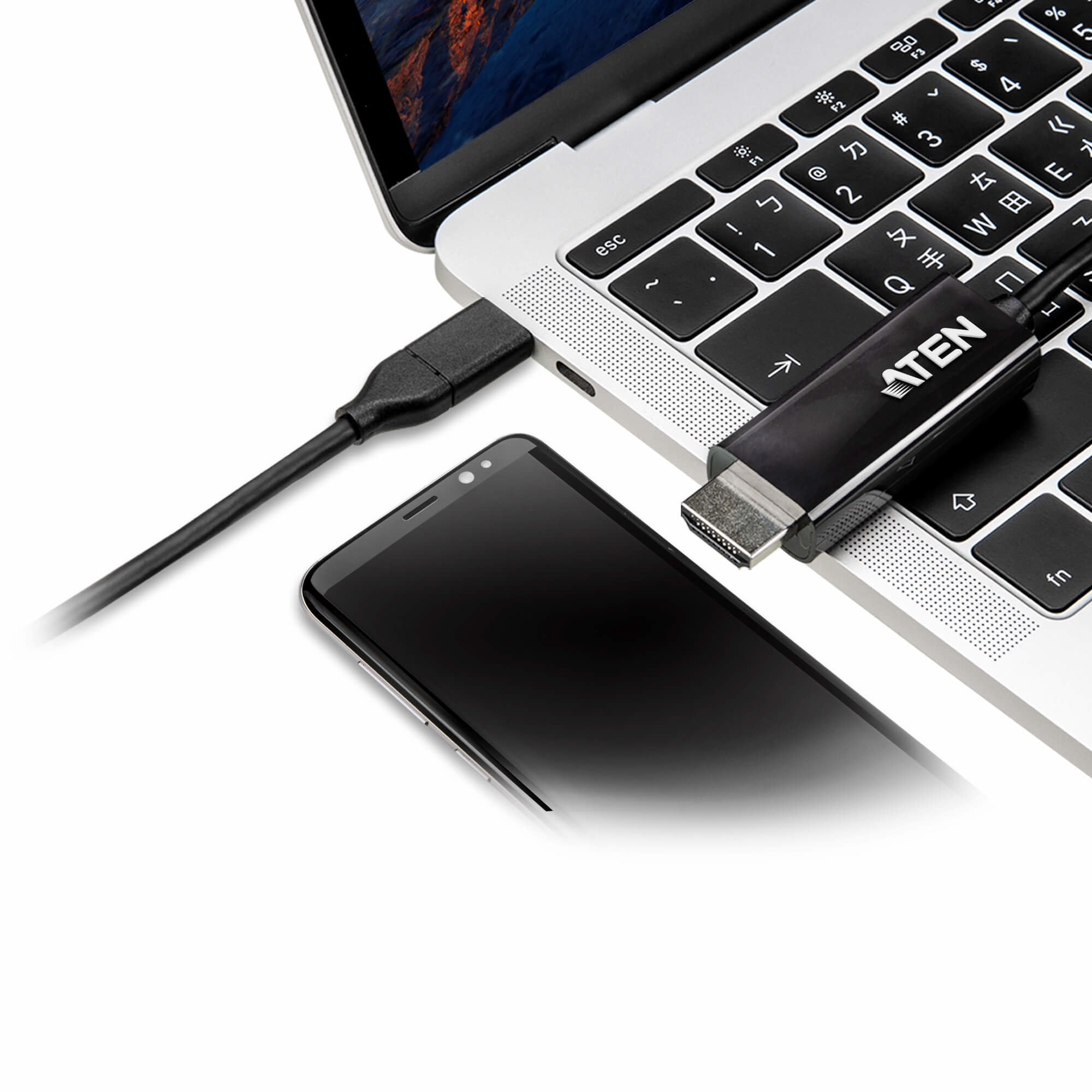 Aten UC3238 2.7M USB-C to 4K HDMI Converter - görsel 6