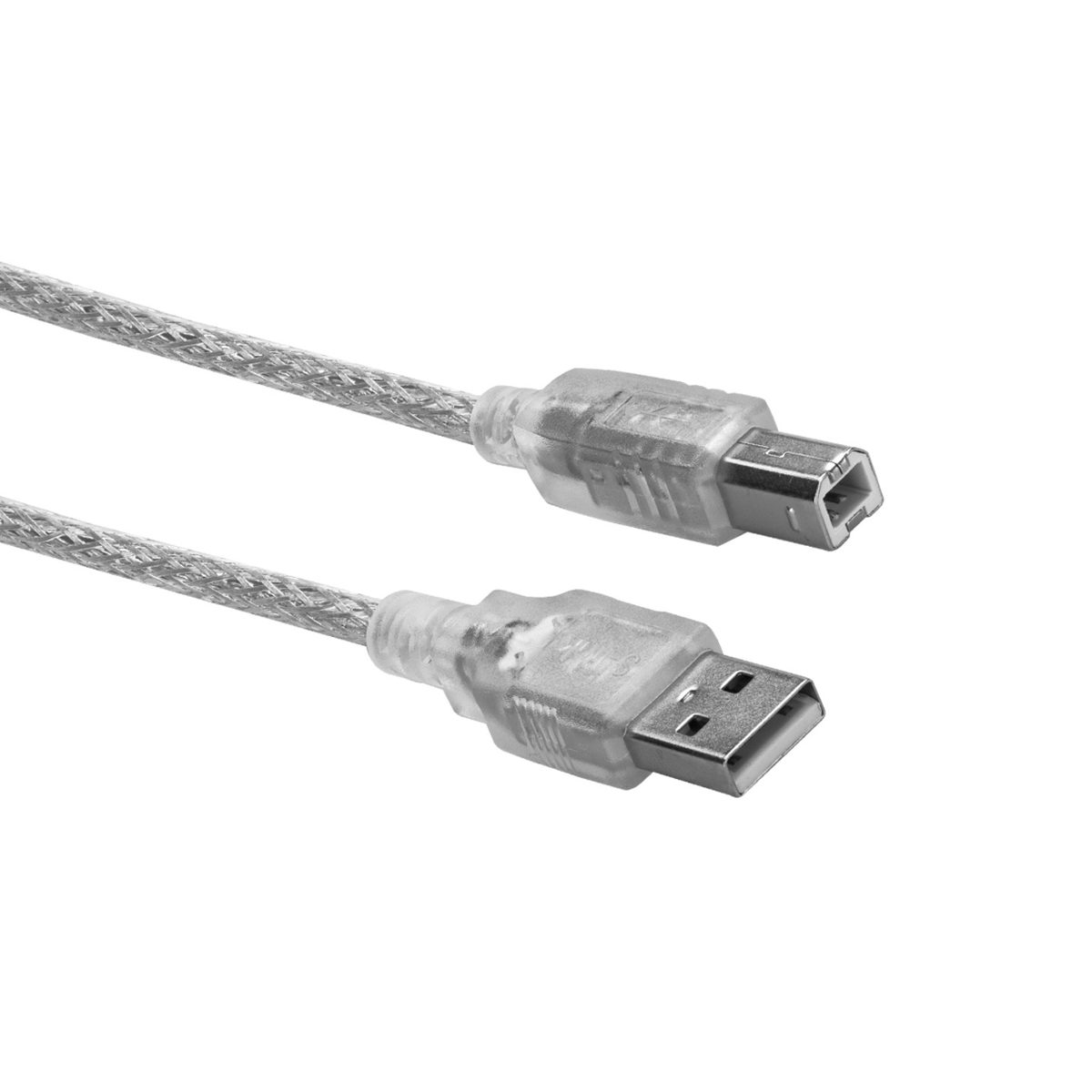 S-link SL-U2007 USB 2.0 7m Şeffaf Yazıcı Kablo - görsel 2