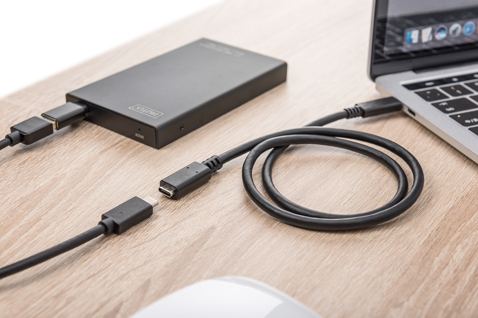Digitus AK-300210-007-S USB Tip C Gen2 Uzatma Kablosu - görsel 9