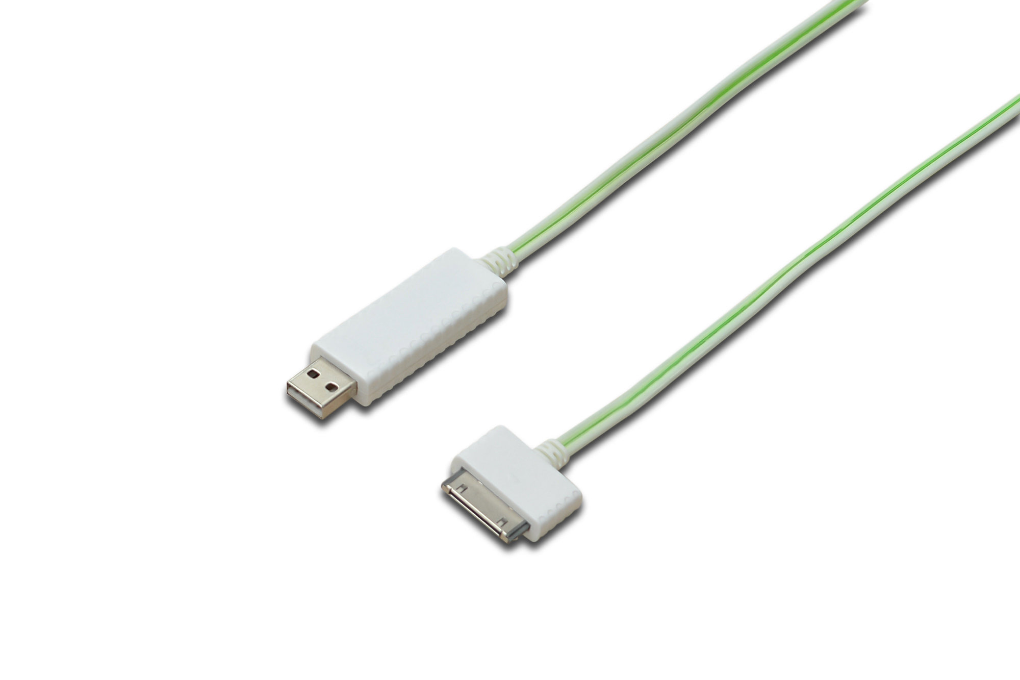 Digitus DB-600103-010-W Senkronizasyon ve Şarj için FLUX CONNECT Işıklı Kablo - görsel 2