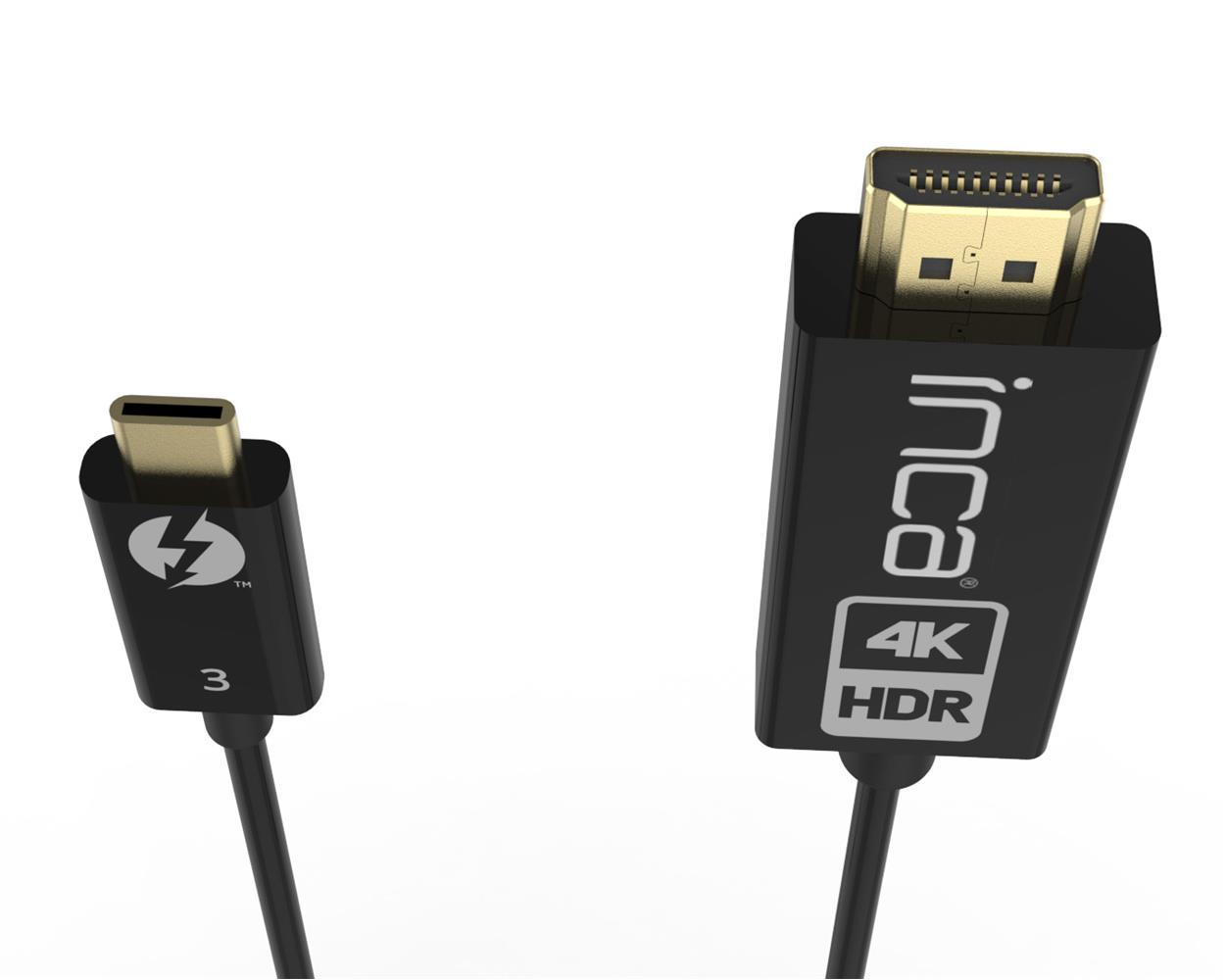 INCA ITCH-30 Usb C To Hdmı 2.0B 4K 1.8mt Çevirici Kablo - görsel 4