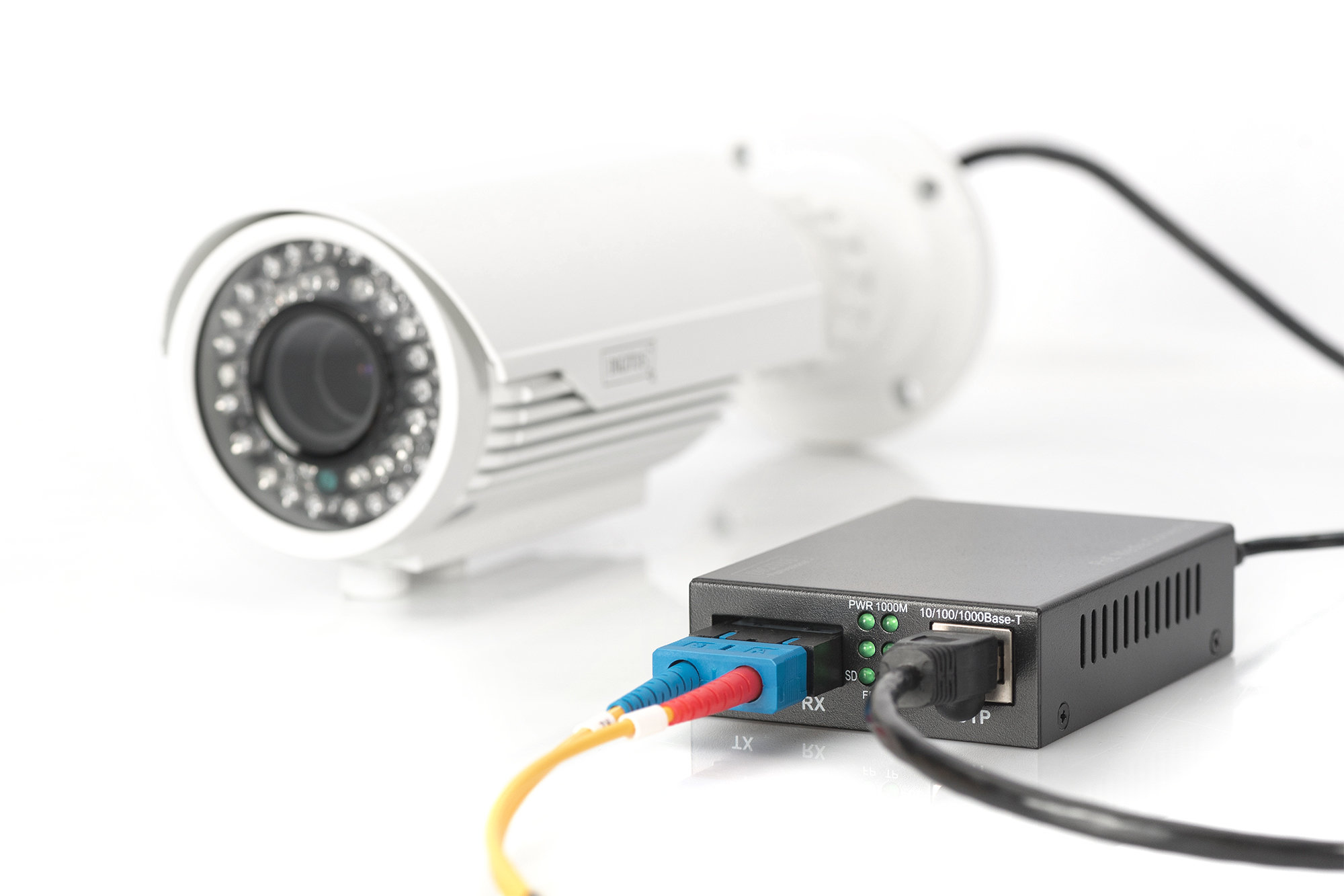 Digitus DN-82160 Gigabit Ethernet PoE+ Media Converter - görsel 6