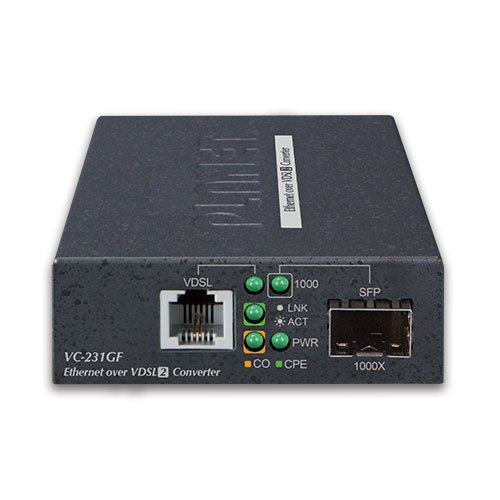 Planet PL-VC-231GF 1-Port 1000BASE-X SFP + 1-Port RJ11 VDSL2 Converter - görsel 3