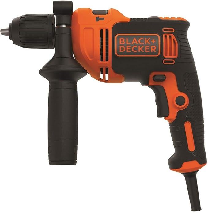 Black+Decker BEH710SA40 710W 13 mm Darbeli Matkap + 40 Parça Delme ve Vidalama Seti - görsel 2