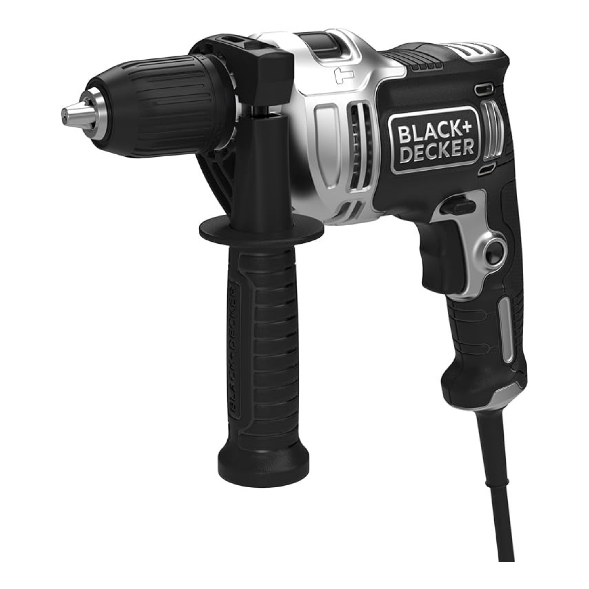 Black+Decker BEH71A40SK-QS Silver 710 W Darbeli Matkap - görsel 2