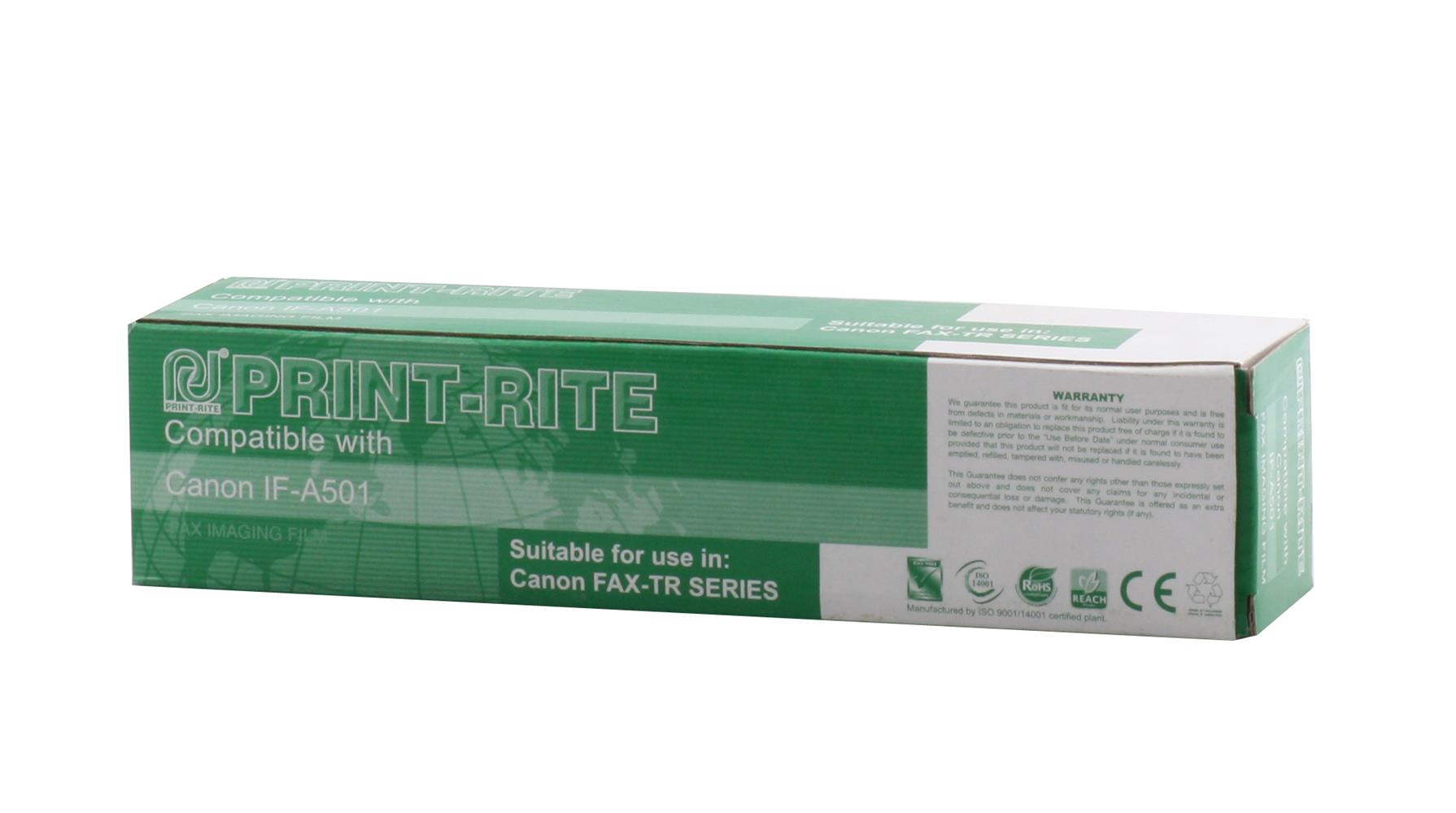 Print-Rite Canon IF-A501 Muadil tekli Fax Filmi RFC420BGUJ
