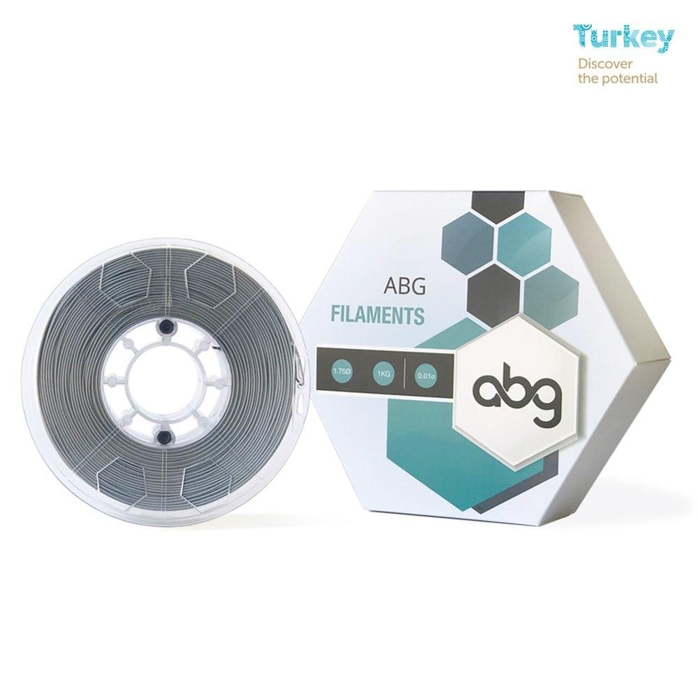 ABG ABS Gri Filament 1.75mm 1kg - görsel 2