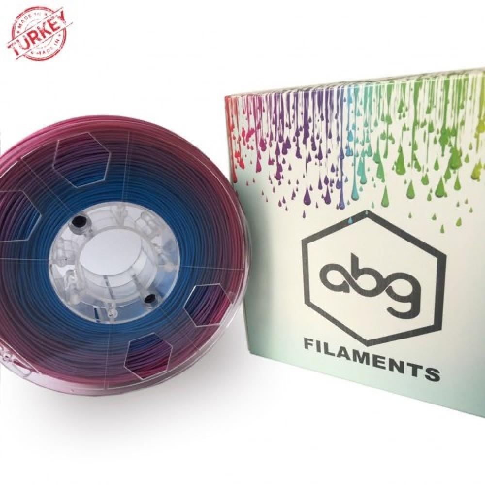 ABG PETG Multicolor Filament 1.75mm 1kg - görsel 2