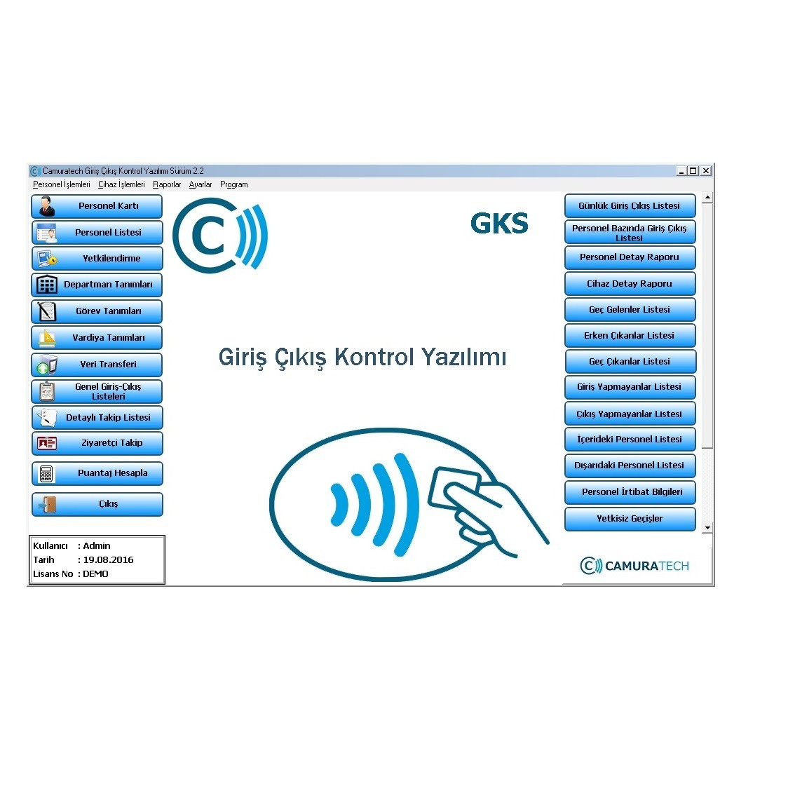 Camuratech GKS Yazılım
