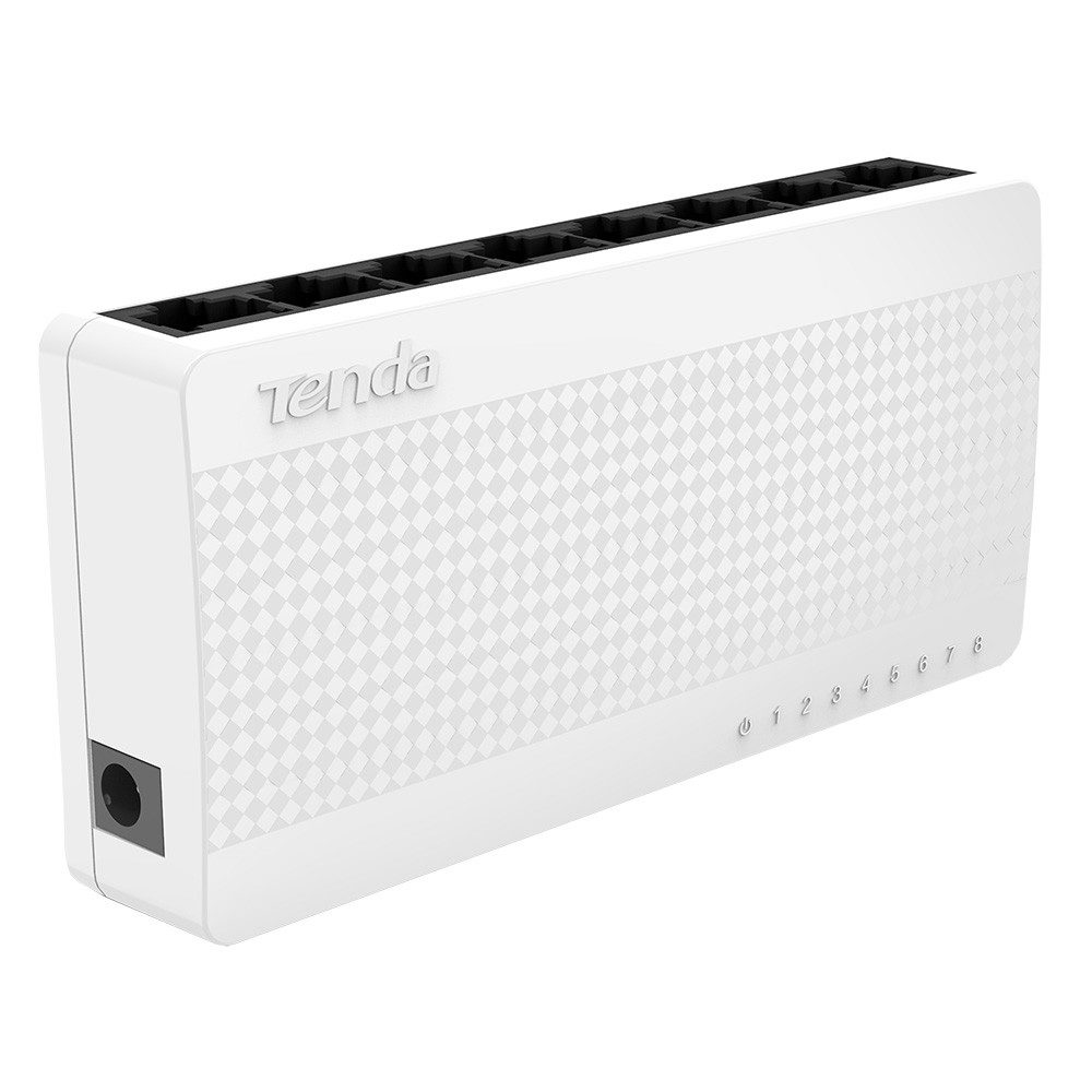 Tenda S108 V3 8 Port 10/100 Yönetilemez Switch - görsel 2