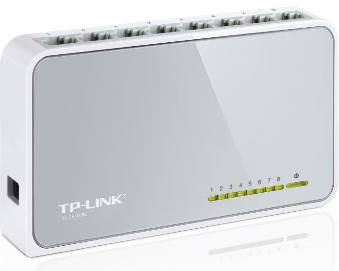 Tp-link TL-SF1008D 8 Port 10/100Mbps Switch - görsel 3