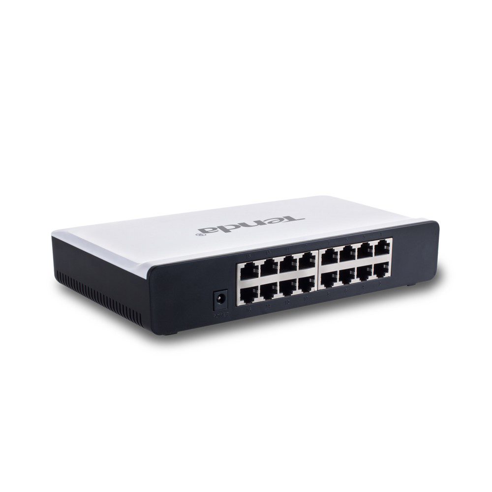Tenda S16 16 Port 10/100 Mbps Switch Plastik Kasa - görsel 3