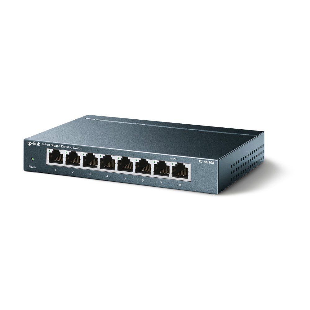 TP-Link TL-SG108 8Port 10/100/1000 Gigabit Switch - görsel 2