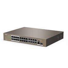 Tenda TEF1126P-24-250W 24 10/100Mbps +1 Gigabit/SFP 250W PoE Switch - görsel 2