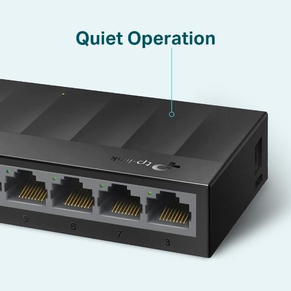 TP-Link LS1008 8 Port 10/100 Yönetilemez Plastik Kasa Switch - görsel 3