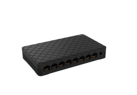 Reyee RG-ES08 8 Portlu 10/100 Fast Ethernet Tak Çalıştır Switch Plastik Kasa - görsel 2