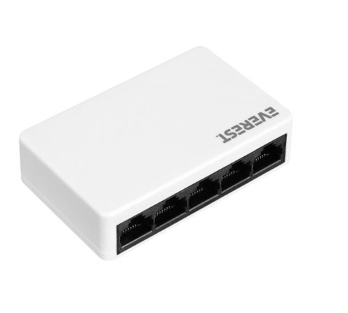 Everest ESF105 5 Port 10/100Mbps RTL8305 Switch - görsel 2
