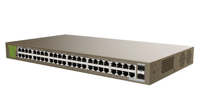Tenda TEG1050F 48 Port Gigabit + 2SFP Yönetilemez Switch - görsel 3