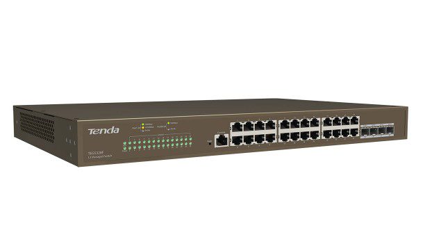 Tenda TEG5328F 24GE Port, 4xSFP L3 Yönetilebilir Switch - görsel 3