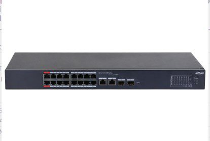Dahua CS4218-16ET-135 18 Port 16xPOE 135W 10/100 +2SFP Yönetilebilir Switch - görsel 2