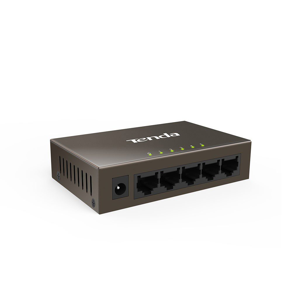 Tenda TEF1005D 5 Port 10/100 Mbps Switch Metal Kasa - görsel 2