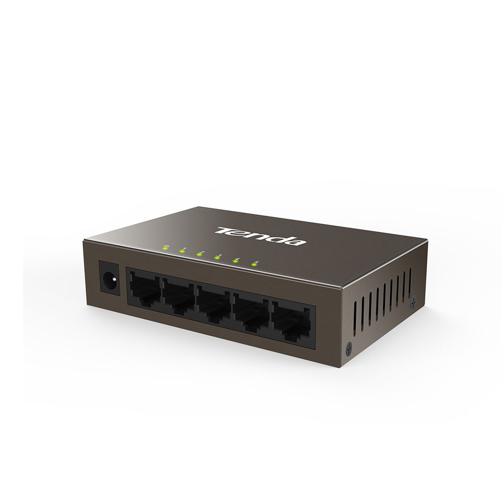 Tenda TEF1005D 5 Port 10/100 Mbps Switch Metal Kasa - görsel 3