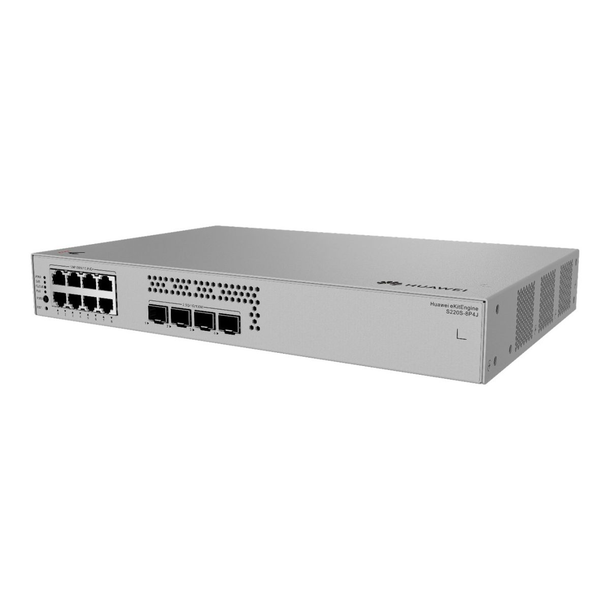 HUAWEI eKit S220S-8P4J 8GE PoE+ 128W, 4x 2,5G SFP L2 Yönetilebilir Switch - görsel 2